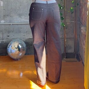 women’s vintage brown mac&jac pants